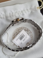 Versace Women’s Quartz Swiss Made Silver Stainless Steel Silver Dial 28mm Watch VET300621