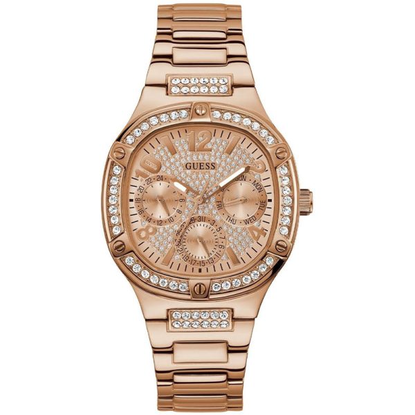 Guess Women’s Quartz Rose Gold Stainless Steel Rose Gold Dial 40mm Watch GW0558L3