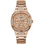Guess Women’s Quartz Rose Gold Stainless Steel Rose Gold Dial 40mm Watch GW0558L3
