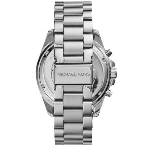 Michael Kors Women’s Quartz Silver Stainless Steel Blue Dial 43mm Watch MK6099 Main Image