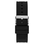 Guess Men’s Quartz Black Silicone Strap Black Dial 46mm Watch GW0583G1