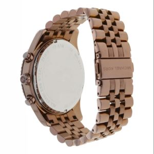 Michael Kors Men’s Quartz Brown Stainless Steel Brown Dial 44mm Watch MK8522 Main Image