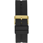 Guess Men’s Quartz Black Silicone Strap Black Dial 42mm Watch GW0637G2
