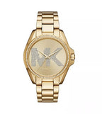 Michael Kors Women’s Quartz Stainless Steel Gold Dial 43mm Watch MK6555