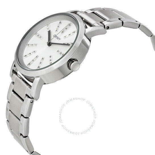 DKNY Soho Silver Dial Stainless Steel Ladies Watch ny2416
