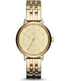 Armani Exchange Analog Gold Dial Women's Watch-AX5361