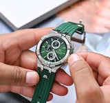 Maurice Lacroix Aikon Quartz Chronograph Green AI1018-SS000-630-5