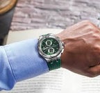 Maurice Lacroix Aikon Quartz Chronograph Green AI1018-SS000-630-5