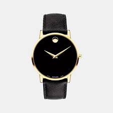 Movado Museum Black Dial Men's Watch 0607195 Hover Image