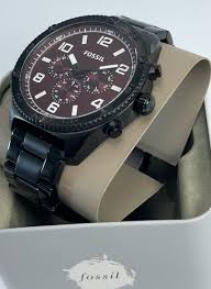 Fossil Men's Brox Multifunction, Black Stainless Steel Watch - BQ2803