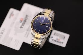 Tissot T-Classic Two-Tone Stainless Steel Blue Dial Quartz Watch for Gents - T150.410.22.041.00