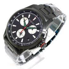 Gucci Swiss Quartz Stainless Steel Dress Black Men's Watch(Model: YA126268) Main Image