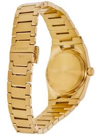 PRX Quartz Champagne Dial Yellow Gold PVD Steel Women's Watch T137.010.33.021.00