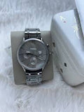 Fossil Fenmore Multifunction Men's Smoke Stainless Steel Watch NIB BQ2812