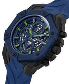 Guess Formula Collection Multi-Function Womens Analog Blue Dial Coloured Quartz Watch, Round Dial with 47 mm Case Width - GW0579G3