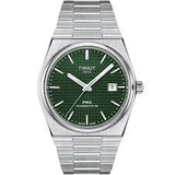 Tissot PRX Powermatic 80 Silver Stainless Steel Green Dial Automatic Watch for Gents - T137.407.11.091.00