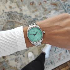 Tissot T-Classic Grey Stainless Steel Light Green Dial Quartz Watch for Ladies - T156.210.11.091.00 Main Image