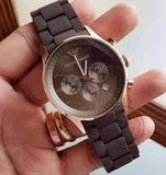 Emporio Armani Men’s Quartz Stainless Steel Brown Dial 43mm Watch AR5890