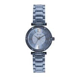Guess Women’s Quartz Blue Stainless Blue White Dial 30mm Watch W0767L4