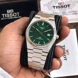 Tissot PRX Powermatic 80 Silver Stainless Steel Green Dial Automatic Watch for Gents - T137.407.11.091.00