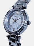 Guess Women’s Quartz Blue Stainless Blue White Dial 30mm Watch W0767L4