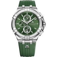 Maurice Lacroix Aikon Quartz Chronograph Green AI1018-SS000-630-5 Hover Image