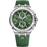 Maurice Lacroix Aikon Quartz Chronograph Green AI1018-SS000-630-5
