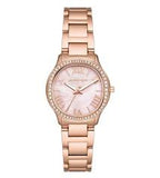 Women Mother of Pearl Dial Bracelet Style Straps Analogue Watch MK4823