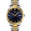Tissot T-Classic Two-Tone Stainless Steel Blue Dial Quartz Watch for Gents - T150.410.22.041.00