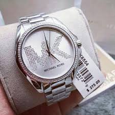 Michael Kors MK6554 Casual Watch For Women, Stainless Steel