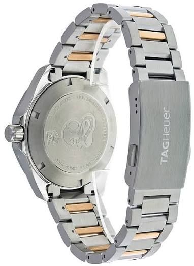 TAG Heuer - WAY2150.BD0911 Aquaracer 300M Calibre 5 40.5 Stainless Steel / Rose Gold / Silver / Bracelet