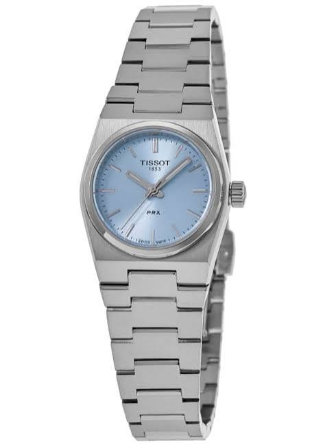 Tissot  PRX Quartz 25mm Ice Blue Dial Steel Women's Watch T137.010.11.351.00