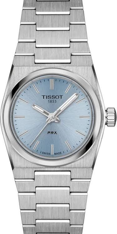 Tissot  PRX Quartz 25mm Ice Blue Dial Steel Women's Watch T137.010.11.351.00