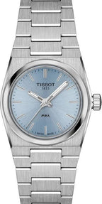 Tissot  PRX Quartz 25mm Ice Blue Dial Steel Women's Watch T137.010.11.351.00