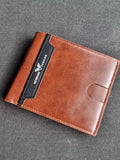 Card Holder, Coin Pocket, Slim Luxury Male Purses Classic Photo Holder Brand Men's Wallet