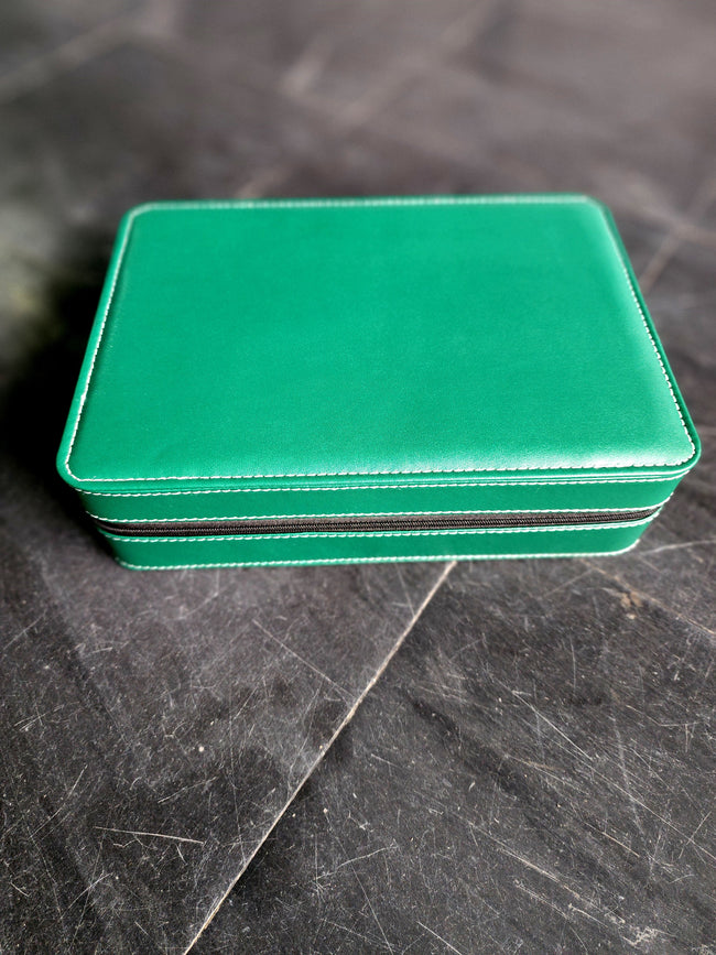 Watch Storage Boxes Organizer with Zipper Multifunctional Watch Display Box Main Image