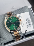 Citizen Men’s Quartz Two-Tone Stainless Steel Green Dial 41mm Watch BI5104-57Z