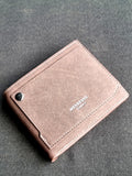 Korean version Trifold Leather Wallet large capacity