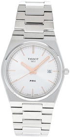 TISSOT PRX QTZ 35MM SS SILVER DIAL WOMEN'S WATCH T137.210.11.031.00