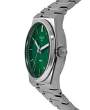 New Tissot PRX 35mm Green Dial Steel Unisex Watch T137.210.11.081.00