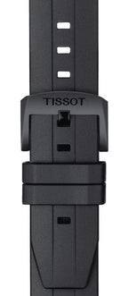 Seastar 1000 Black Dial Black Rubber Strap Men's Watch T120.407.37.051.01