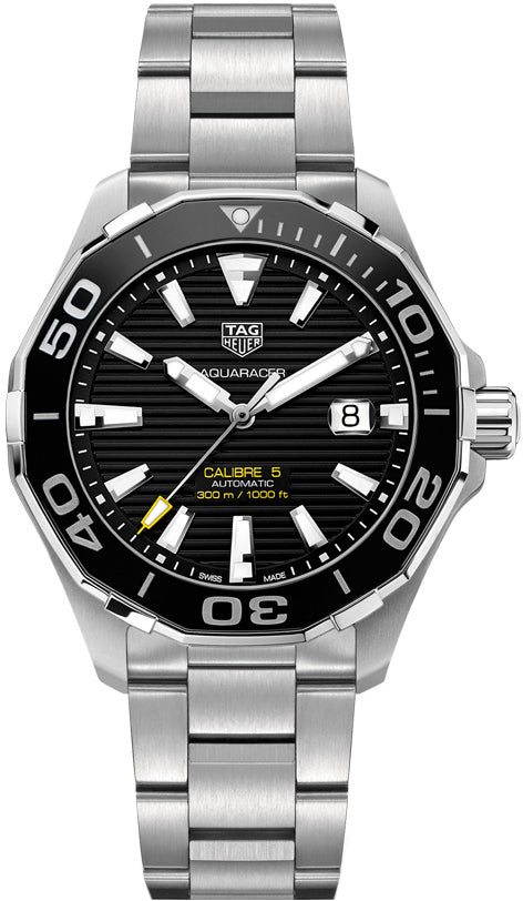 Tag Heuer Aquaracer 43mm Automatic Men's Watch WAY201A.BA0927 Hover Image
