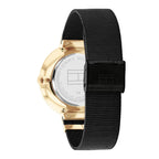 Tommy Hilfiger Men’s Quartz Black Silicone Strap Grey Dial 44mm Watch 1791931