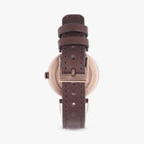 Gucci Women’s Quartz Leather Strap Swiss Made Brown Dial 29mm Watch YA133504