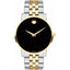 Movado Men's Museum Two Tone Watch with a Concave Dot Museum Dial,(Model 607200)