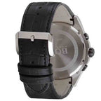 Hugo Boss Men’s Quartz Lather Strap Black Dial 46mm Watch 1513367