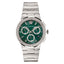 Versace Men’s Quartz Swiss Made Silver Stainless Steel Green Dial 43mm Watch VEZ900121
