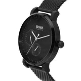 Hugo Boss Men’s Quartz Black Stainless Steel Black Dial 42mm Watch 1513636