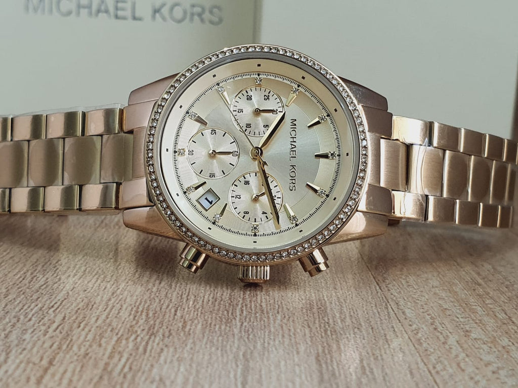 Michael Kors Women’s Quartz Stainless Steel 37mm Watch MK6356