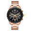 Michael Kors Men’s Quartz Stainless Steel Black Dial 45mm Watch MK8824